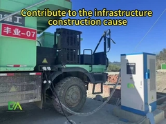 สถานีชาร์จรถไฟฟ้าไฟฟ้าแบบพาณิชย์ 120KW 160KW สี่ปืน DC