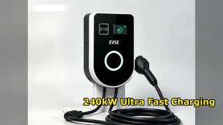 ที่ชาร์จ EV มาตรฐาน NEMA ขนาด 7KW แบบพกพาและแบบติดผนัง EVSE