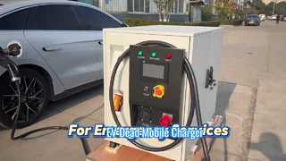 CCS2 CCS1 GB/T Mobile EV Charger ระบบทำความเย็นด้วยของเหลวสำหรับเหตุฉุกเฉินทางถนน