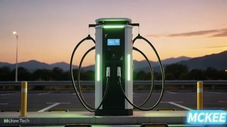 DC EV Fast Charger พร้อมหน้าจอสัมผัสขนาด 10 นิ้ว
