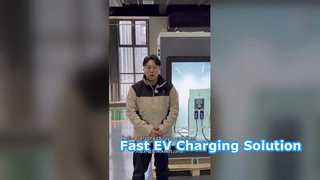 เครื่องชาร์จ EV ที่รวดเร็ว 60 120 180KW CCS2 RFID App