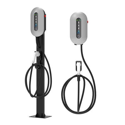 ราคาดี 7KW / 32A เงินติดผนัง / คอลัมน์ รถไฟฟ้าชาร์จค้อน รถไฟฟ้าชาร์จ ออนไลน์