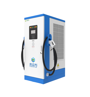 ปืนคู่ 240KW DC Charger สถานีชาร์จ EV นอก IP55