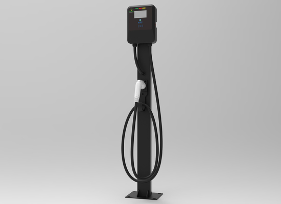 21KW Type2 AC EV Charger Station 32A มาตรฐานยุโรป พร้อมสายไฟ 5m