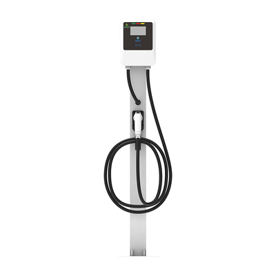 เครื่องชาร์จรถยนต์สแตนดาร์ทยุโรป 7KW AC ชาร์จพูลพื้นติดตั้ง