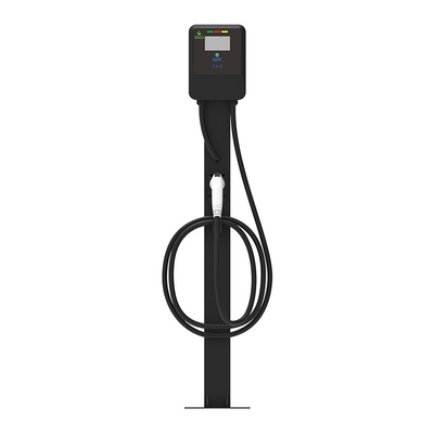ราคาดี การสนับสนุนบัตรเครดิต ชาร์จรถไฟฟ้า 7KW ดํา AC ชาร์จเร็ว ออนไลน์