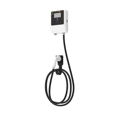 Wallbox 7KW AC ระดับ 2 สถานีชาร์จ EV Wall Charger 32A การออกแบบการป้องกัน UV
