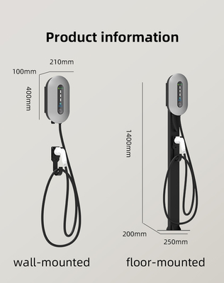 ราคาดี 50HZ 220V 7KW 32A AC EV Charger ครอบคลุมทุกพื้นที่สัญญาณ การชาร์จแบบฉลาด ออนไลน์