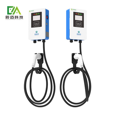 3.5KW 7KW AC Wallbox Charger Flex Plug ในระดับ 2 พร้อมใช้งาน