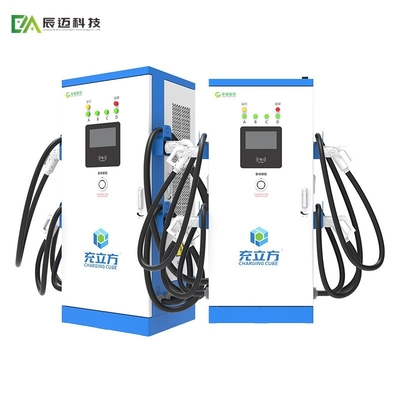 60KW 90KW สถานีชาร์จรถยนต์พาณิชย์ประกอบด้วยพื้นยืน