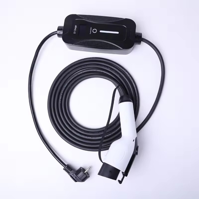 ราคาดี ระดับ 110V 220V AC ประเภท 1 16A EV ชาร์เจอร์บ้านพกพาสําหรับชาร์จรถไฟฟ้า ออนไลน์