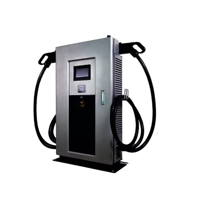 30KW รถพลังงานใหม่ Dc Ev ชาร์จ 2 ปืนด้วย IP54 ระดับการป้องกัน