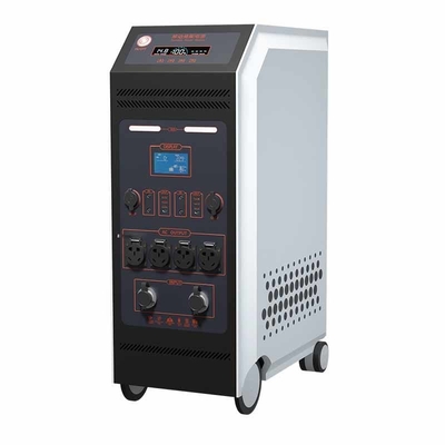 ราคาดี ความจุสูง 6000Wh เครื่องชาร์จรถยนต์เคลื่อนไหว แรงไฟฟ้า 220V การออก MPPT 3 ชั่วโมง ออนไลน์