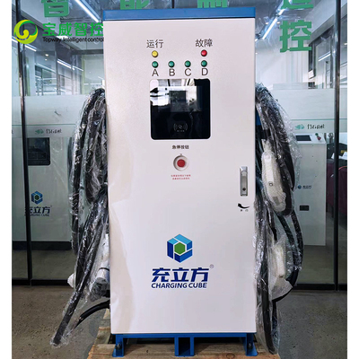 120KW/160KW องค์ประกอบหลายปืน / สี่ปืน DC รถไฟฟ้า รถชาร์จสเตชั่น
