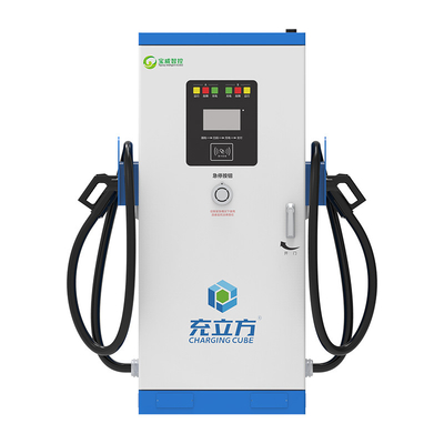 60KW 80KW 120KW 160KW ครัวเรือน / การค้า All-In-One Dual-Gun DC เครื่องชาร์จรถไฟฟ้า