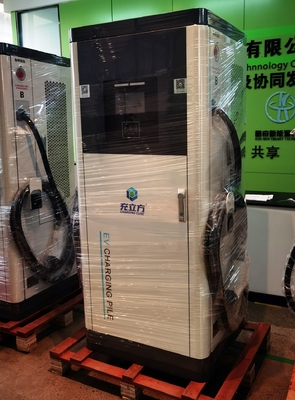 เครื่องชาร์จรถไฟฟ้าใหม่ 80kW CCS2 AC DC สถานีชาร์จรถไฟฟ้าพื้น