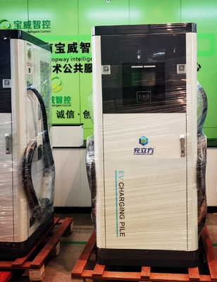 GB/T สถานีชาร์จรถยนต์ติดพื้น EV ขนาด 160kW สําหรับรถไฟฟ้า