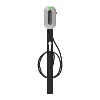 ราคาดี 7KW 11KW 22KW เงินเสาประเภทปืนเดียว รถยนต์ไฟฟ้า แอคชาร์จ ออนไลน์