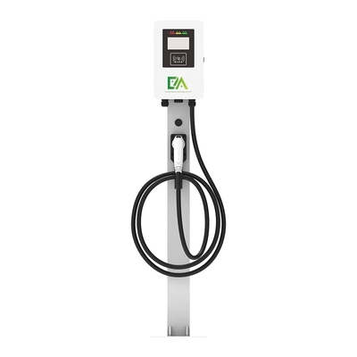 หน้าแรก 7KW 11KW 22KW 32A สายคอลัมน์สีขาว ประเภทปืนเดียว รถไฟฟ้า แอคชาร์จ