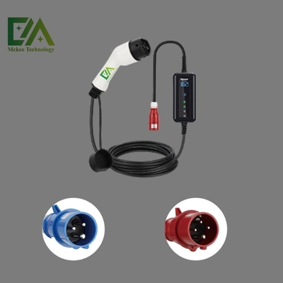 หน้าแรก Ev อุปกรณ์เสริมรถยนต์ โทรศัพท์มือถือประเภท 2 ชาร์จรถยนต์ไฟฟ้า Ev 32A 7Kw ชาร์จมือถือระดับ 2