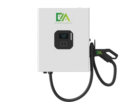 บ้านและพาณิชย์ 20KW 30KW 40KW ติดผนังปืนเดียว DC รถไฟฟ้าชาร์จเร็ว