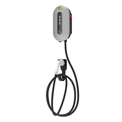 AC 7kW 11kW 22kW ชาร์เจอร์ EV สถานีชาร์จติดผนัง CE ประเภท-2 ประเภท-1 โซค็อตสาธารณะ Ocpp ค้อนชาร์จรถไฟฟ้า