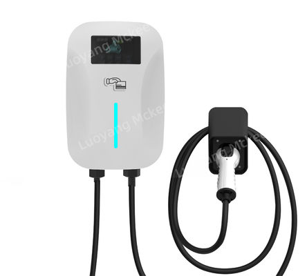 ราคาดี 11kW ที่ชาร์จรถยนต์ไฟฟ้า AC แบบปรับได้ ระดับ 2 ติดผนัง สถานีชาร์จรถยนต์ไฟฟ้า Wallbox ออนไลน์