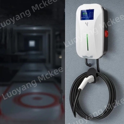 AC 220v กันน้ํา IP54 อัพพลิเคชั่นรถยนต์ Smart Home ประเภท 2 สถานีชาร์จรถยนต์ 7kw 32a Ev Charger Wallbox
