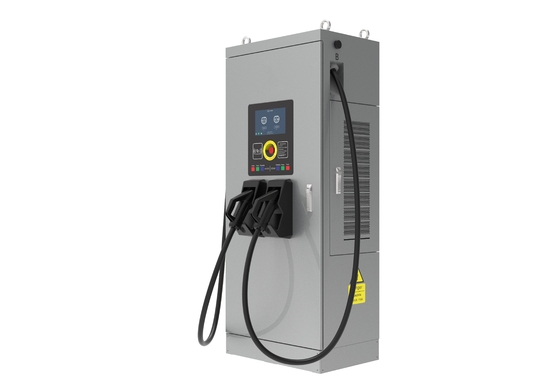 สถานีชาร์จรถไฟฟ้าภายนอก 120kW 240kW CCS2 อินเตอร์เฟซมาตรฐาน IP54 Class