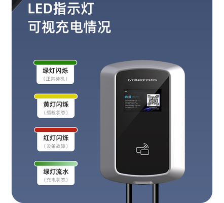 ราคาดี รูปแบบ 3 22KW 3 Phase European Standard Electric Vehicle Charger ประเภท 2 สถานีชาร์จรถไฟฟ้า กล่องกําแพง สถานีชาร์จไฟฟ้า ออนไลน์