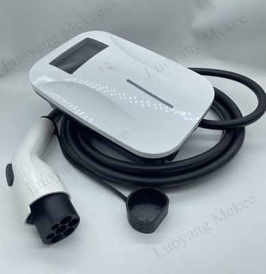 เครื่องชาร์จ EV AC Wallbox Type 1 ขนาด 7KW พร้อมระบบควบคุมอัจฉริยะ การตรวจสอบสิทธิ์ RFID และการตรวจสอบระยะไกล