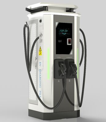 ราคาดี 60kW DC Fast Charging Stack for New Energy Vehicles อุปกรณ์พร้อมกับเครื่องเชื่อมการชาร์จแบบสวิง-อาร์มแบบคู่ และจอสีความสว่างสูงขนาด 10 นิ้ว ออนไลน์