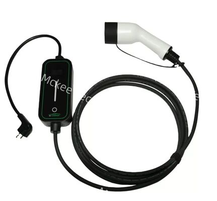 ราคาดี 3.5kW 16A ชาร์จรถยนต์พกพาแบบ 2 ปรับได้ พร้อมจอ LCD ออนไลน์