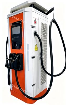 เครื่องชาร์จ 120kW พร้อมจอสัมผัสฉลาดขนาดใหญ่ โครงสร้างทนทาน เหมาะสําหรับสถานีชาร์จพาณิชย์หลายฉาก