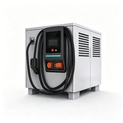 สถานีชาร์จเร็วแบบพกพาขนาด 60kW เครื่องชาร์จ EV จัดเก็บพลังงานเคลื่อนที่ขนาด 65kWh