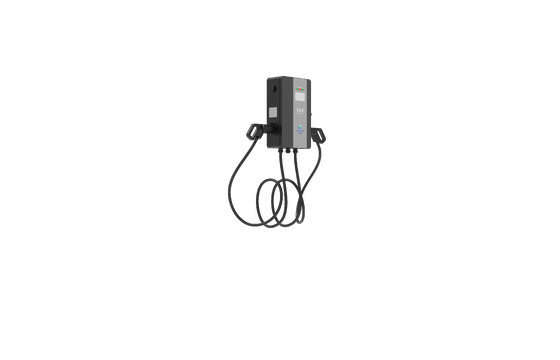 ราคาดี เครื่องชาร์จรถยนต์บ้านแบบสองปืน 22kW ติดผนัง ชาร์จรถยนต์แบบสองรถ มีตัวเลือกการชาร์จหลายแบบ ทนทานต่อรังสี UV และทนทานสําหรับใช้ในกลางแจ้ง ออนไลน์