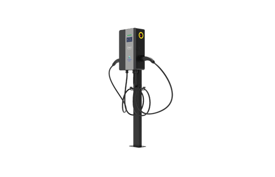 ราคาดี เครื่องชาร์จออนไลน์แบบฐานสองปืน EU Standard Multi-payment, 4.3 นิ้ว Touch Screen Operable Version, เครื่องชาร์จออนไลน์แบบฐานสองปืน EV ออนไลน์