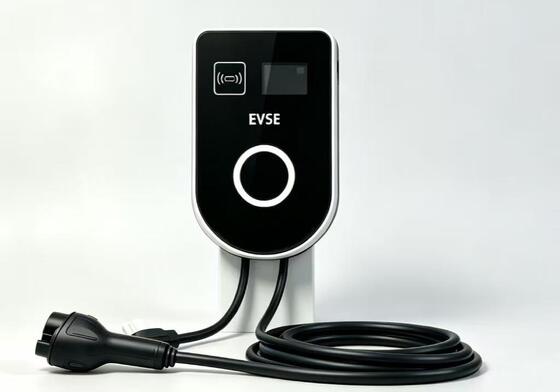ราคาดี แท่นชาร์จรถยนต์ไฟฟ้าแบบติดผนังและเสา รูปตัวยู Type2 7kw 32A 85V 265V IP54 UL94 V0 หน้าจอ LCD ขนาด 4.59 นิ้ว สถานีชาร์จ AC ออนไลน์