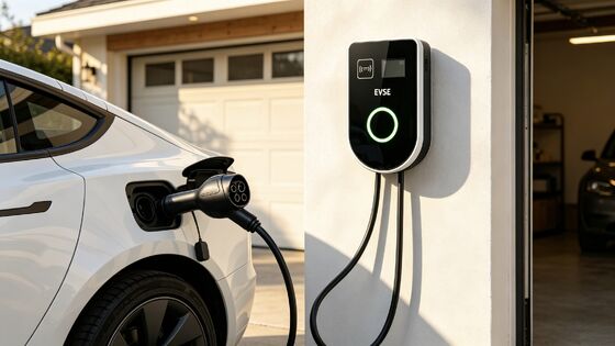 ราคาดี อุปกรณ์ชาร์จ AC EV ประเภทพาณิชย์สําหรับอาศัย อาคาร U รูปทรงผนังและคอลัมน์ Mount Type1 9.6kw 40A 85V ถึง 265V IP54 UL94 V0 ชาร์จ LCD 4.59 นิ้ว ออนไลน์