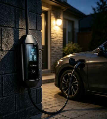 ราคาดี ความปลอดภัยสูง McKee Q2 เครื่องชาร์จอีวีแบบพกพา 3.84kW สําหรับการชาร์จในบ้านและภายนอก 6A ถึง 16A ปรับปัจจุบัน 85V ถึง 265V โวลเตจการทํางาน 3.67 นิ้ว หน้าจอ LCD IP54 UL94 V0 ออนไลน์