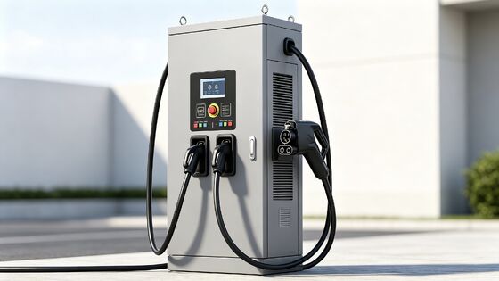 320KW DC EV Charger McKee Minor Snow Series CLF CCS1 Connector 3 Phase AC380V อากาศเข้าเย็น IP54 10 นิ้ว หน้าจอสัมผัส OCPP1.6J สําหรับการใช้งานทางการค้า