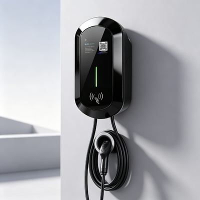 ราคาดี R8 NACS Tesla EV Charger แบบติดผนัง แบบเสา สถานีชาร์จ AC กำลังไฟ 7.6kw 32A 85V ถึง 265V IP54 หน้าจอ LCD ขนาด 5.64 นิ้ว สำหรับใช้ในที่พักอาศัยและเชิงพาณิชย์ ออนไลน์