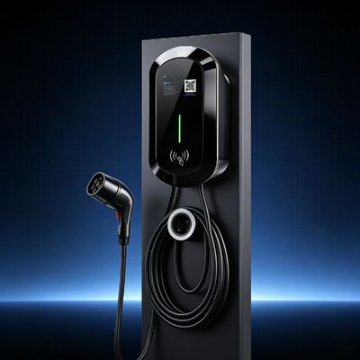 ราคาดี สถานีการชาร์จแบบ Anti Salt Spray R8 AC ติดผนัง ประเภทเสา NACS Tesla EV Charger 9.6kw 40A 85V ถึง 265V IP54 5.64 นิ้ว LCD Display การใช้งานพาณิชย์ ออนไลน์