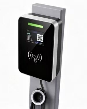 ราคาดี ยูโรไทป์2 EV Charger ตารางกระจกผนังและเสา Mount AC สถานีชาร์จ 7kW 32A 85V 265V IP54 5.64 นิ้วจอ LCD สําหรับการชาร์จในบ้านการค้า ออนไลน์